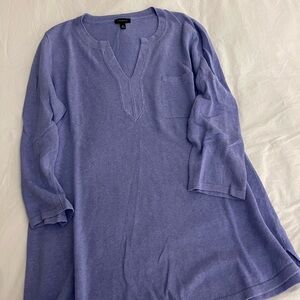 Talbots Purple Tunic